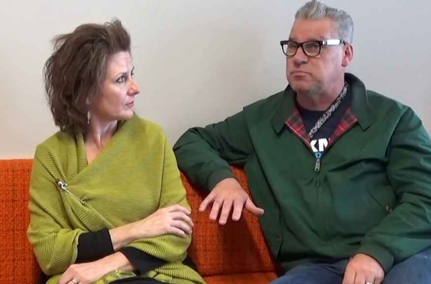Mark Kermode with his wife. partner, lover spouse, relationship 